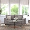 Flash Furniture Slate Gray Faux Linen Upholstered Tufted Sofa IS-PS100-GY-GG - alternate 1